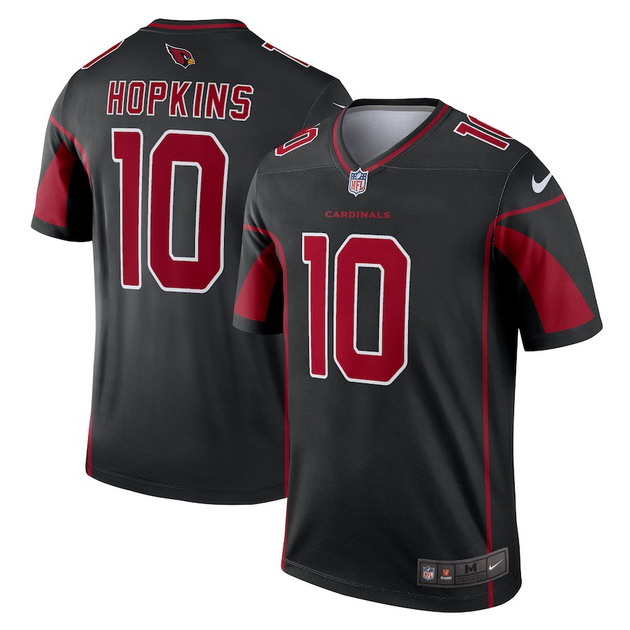 mens nike deandre hopkins black arizona cardinals legend player jersey